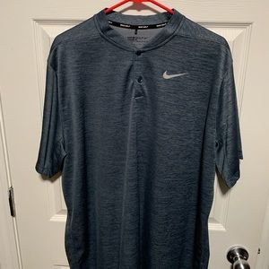 Grey Nike Blade Polo XXL